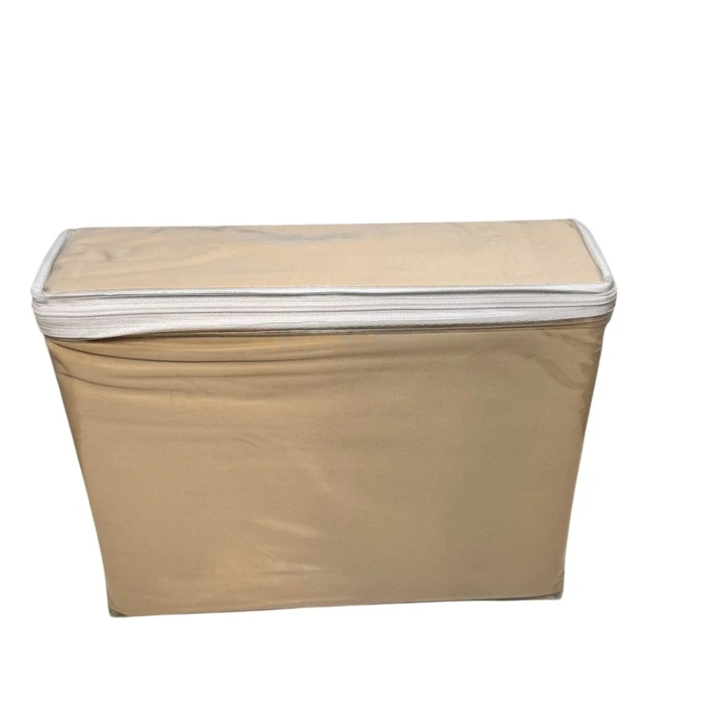 My Pillow Percale Four Piece Sheet Set Sand Size: Full 270 Thread NWT